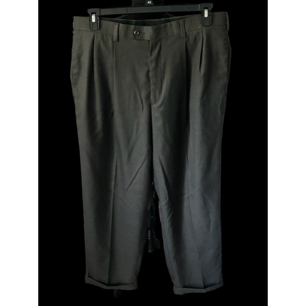 PERRY ELLIS Dress Pants Men's Size 36/32 Gray‎ Pants